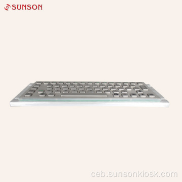 Metal Keyboard nga adunay Touch Pad